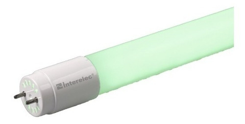 Tubo Color Verde Led Interelec 18w