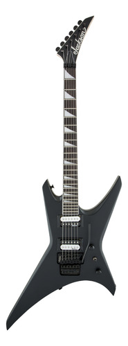 Guitarra Elétrica Jackson Js Series Js32 Warrior De  Choupo Satin Black Brilhante Com Diapasão De Amaranto