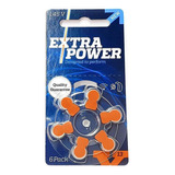 Kit 60 Baterias Pilhas Aparelho Auditivo 13 Extra Power