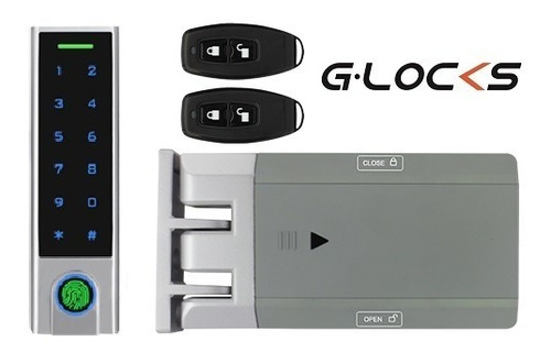 Fechadura Biometrica Sem Fio G-locks Gca35x Porta De Correr