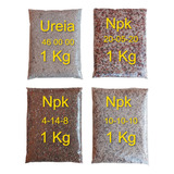 Kit Premium De Adubo Fertilizante Npk Granulado 1kg De Cada 