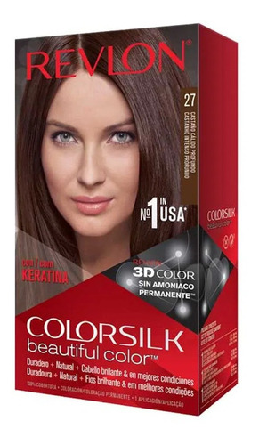 Tinte Cabello Colorsilk Colorkeratina Cataño Cálido Profundo