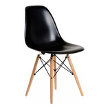 Silla Eames Patas Madera Nordica X 4 Unidades