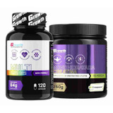 Kit Multivitaminico 120 Caps + Creatina 250g Creapure Growth