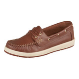 Zapato Confort Moderno Para Mujer Castalia 212-12 Tan