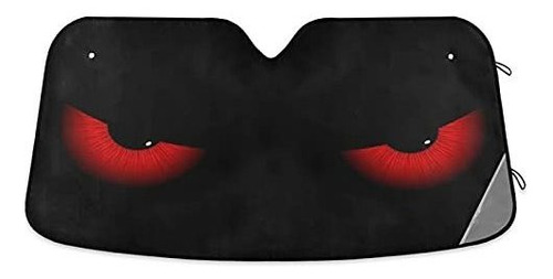 Protector Solar Para Luna Evil Eyes Car Sun Shade Parabrisas