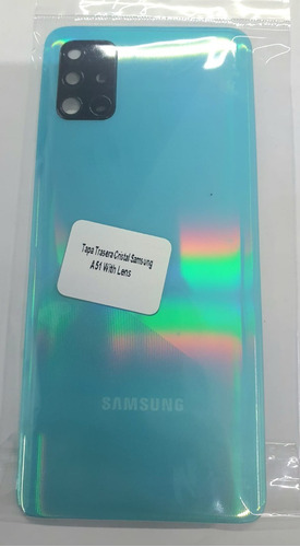 Tapa Trasera Samsung A51 Con Cristal Camara Calidad Original