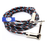 Cable P/guitarra 6.3mm Radox 080-832 Plug  L  Cable Tela 3m