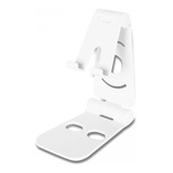 Soporte Porta Celular Tablet Holder Base Escritorio Blanco