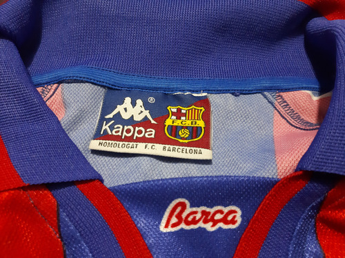 Camiseta De Fútbol Retro Barcelona Titular 1996-97 Original 