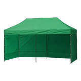 Tenda Gazebo Articulado Sanfonada 3x6 Com Laterais Fechadas 