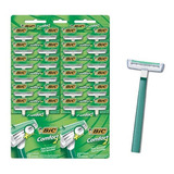 Aparelho De Barbear Bic Comfort 2 Verde Pele Sensível 24 Uni