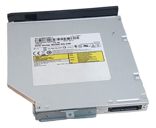 Gravadora Cd Dvd Sata + Frontal Para Notebook Asus N53t