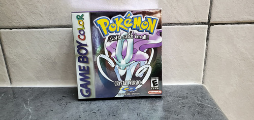 Videojuego Pokemon Crystal Suicune Nintendo Gameboy