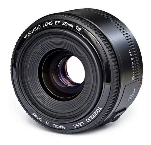 Lente Fijo Yongnuo 35mm F/2.0 Mf Af P/ Canon Nikon Garantia