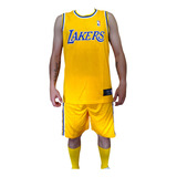 Conjunto-uniforme Nba Para Adulto Lakers Amarillo