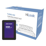 Kit Turbohd 1080p+ssd De 512 Gb / Dvr 4 Canales / 4 Cámaras 