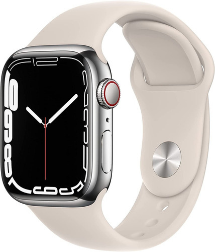 Apple Watch Series 7 41 A2476 Acero Starlight Sport Band 4g