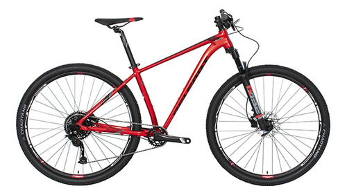 Bicicleta Belfort Coatl Rabe R29 T19 Rojo Negro 2024