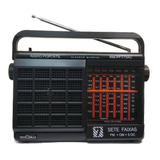 Rádio Portátil 7 Faixas Rm-pft73ac - Motobras