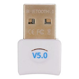 Adaptador Bluetooth Usb Csr 5.0 Conector Pc Windows Sem Fio