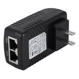 Inyector Poe 48v/0.5a Enchufe De Pared Adaptador Ethernet Al