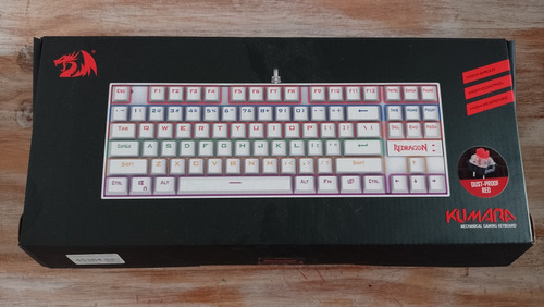 Teclado Redragon K552w Kumara Rainbow Switch Red