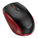 Mouse Genius Inalámbrico Wireless Nx-8006s Rojo Usb Pc