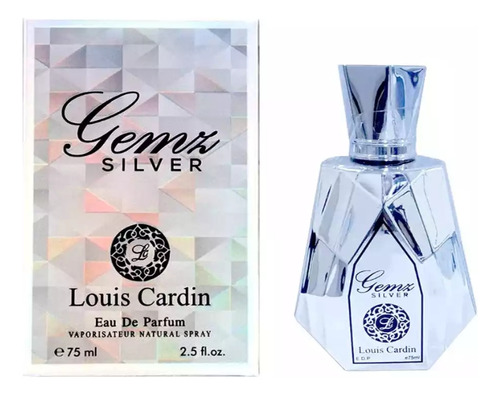 Louis Cardin Gemz Silver Edp 75ml Hombre