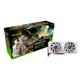 Placa De Vídeo Manli Nvidia Dual Fan Wt Rtx 4070 12gb 192b