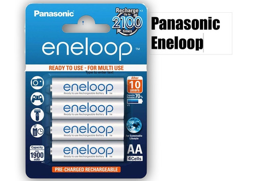 Panasonic Eneloop Bk-3mcce/4be Baterias Aa Xtreme C