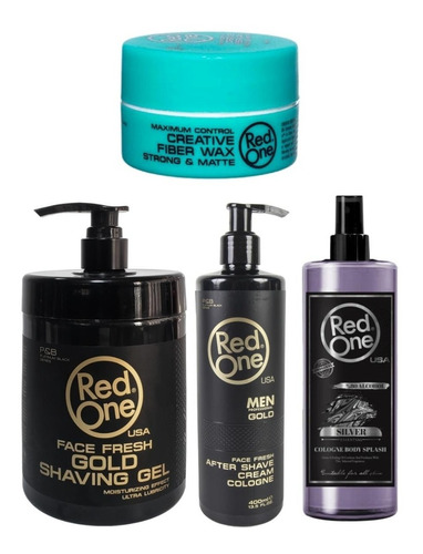 Set Redone Cera, Body Splash, Gel Rasurar Y Aftershave