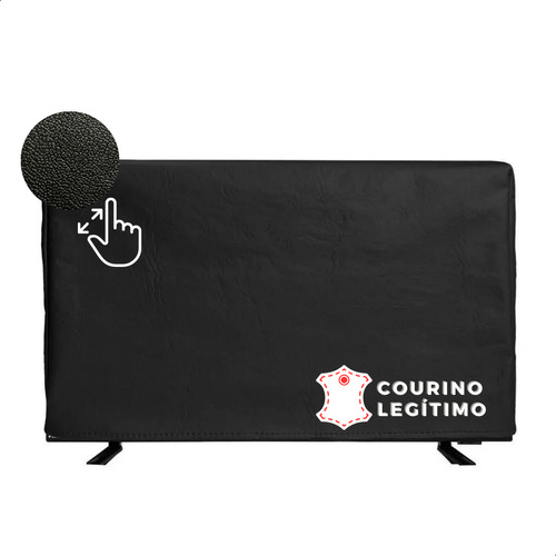 Capa De Corino Proteção De Tv Corino Multi 22  A 75  Premium