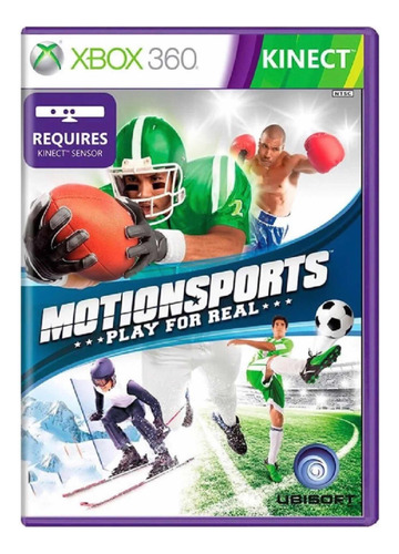 Jogo Motion Sports Play For Real Xbox 360 Kinect - Original