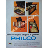 Cartel Retro Radio Consola Philco 1960s /158