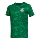 T-shirt Feminina Palmeiras Camouflage