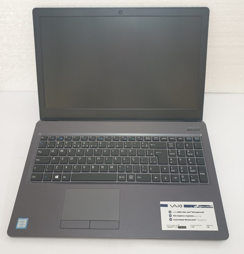 Notebook Vaio Fit 15s Core I5 7200 8gb Ssd M.2 256gb+hd 500