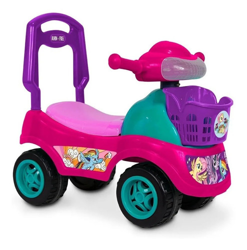 Andarin Caminador Pata Pata Nena (my Little Pony) 2 En 1 Color Fuxia