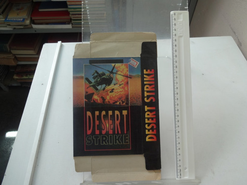 Caixa Luva Para Game Desert Strike Mega Drive 