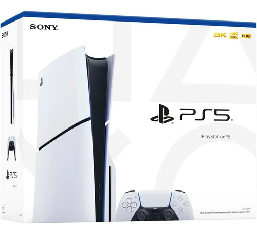 Playstation 5 Slim Mídia Fisica 1tb Com Leitor De Discos Ps5 Slim 1tb Pronta Entrega 