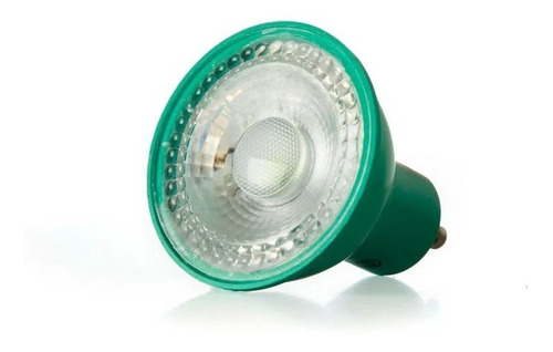 Lampara Led Dicroica Mr16 4w 220v Gu10 Verde Sica 911617