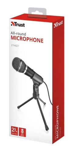 Microfone All-round Starzz T21671 Seminovo - Trust