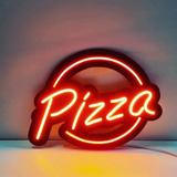 Letrero Led Neón Pizza Comida Luminoso Afj