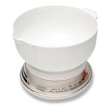 Balanza De Cocina Analógica Aspen Kci Pesa Hasta 2kg Blanca