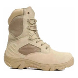 Botas Tácticas Militares Delta Airsoft / Caza Color Ocre 3c