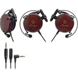 Audifonos Audio-technica Ath-ew9 Con Cable Ligeros -rojo