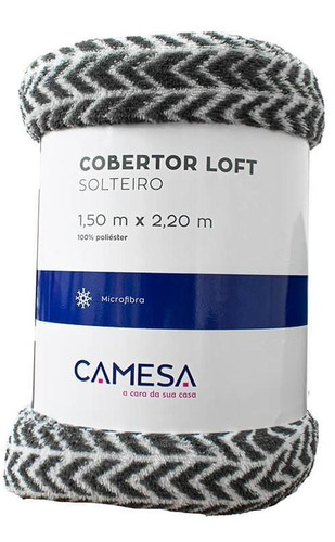 Cobertor De Solteiro Microfibra Antialérgico Setas - Camesa