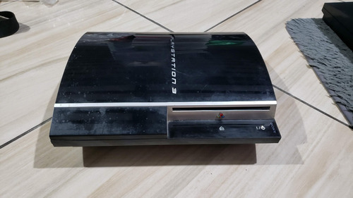 Sony Playstation 3 Slim 160gb Cechk01 Só O Aparelho Sem Nada Com 3 Bips. Com Defeito! B5