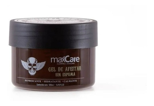Maxcare® Gel De Afeitar Para Barba Sin Espuma 500ml