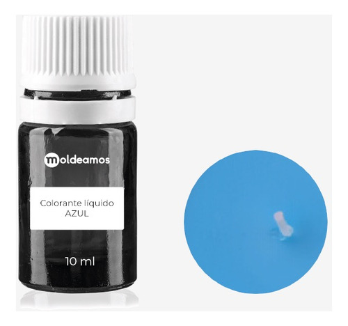 Colorante Azul 10 Ml Para Velas